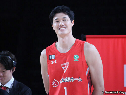 プレシーズンゲームでBリーグデビューを飾った渡邊雄太 [写真]＝バスケットボールキング（写真は14日に行われたイベントのもの）