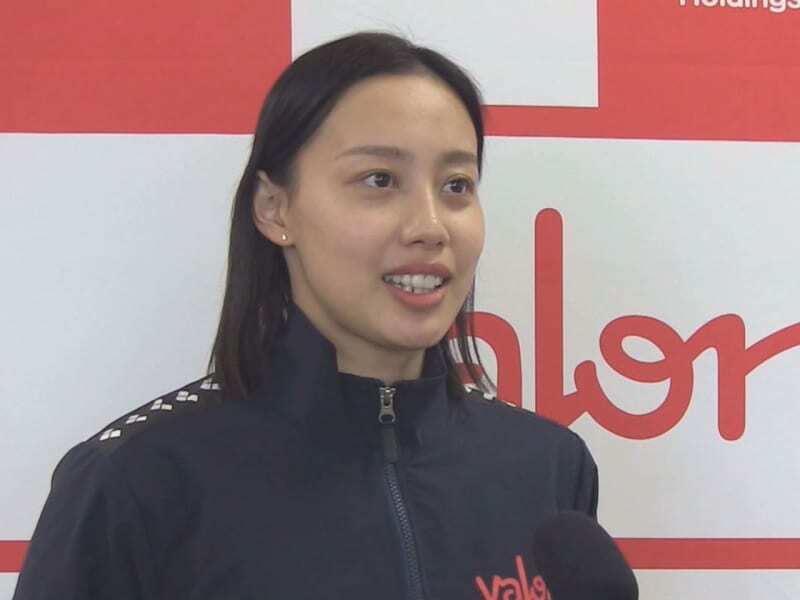 今井月選手＝２０２３年３月