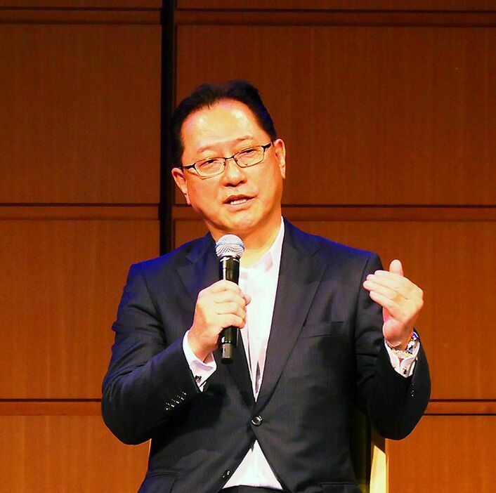 登壇した関氏