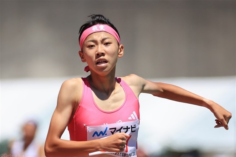 近畿ユースで優勝した久保凛（写真は8月のインターハイ）