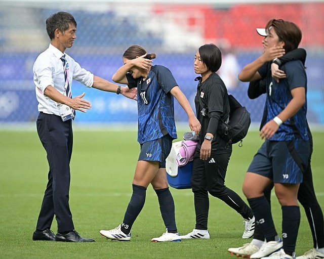 なでしこJは今夏のパリ五輪でベスト８敗退。メダルには届かなかった。写真：金子拓弥（サッカーダイジェスト写真部）