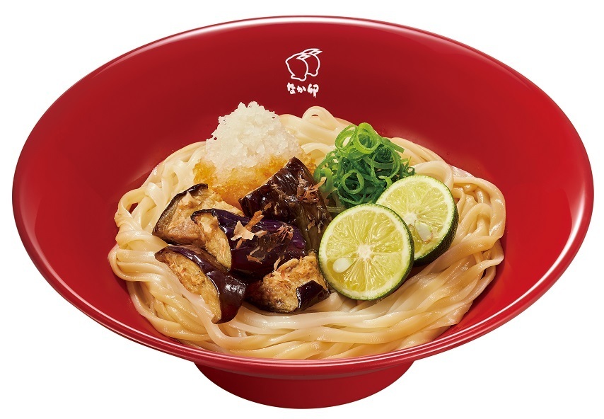 なか卯「茄子すだちおろしうどん」