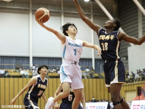 インターハイ3連覇の強豪・京都精華学園を破った慶誠[写真]= U18日清食品リーグ