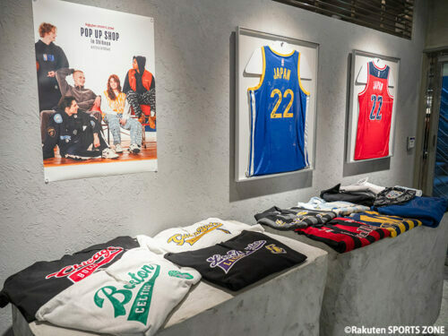 「Rakuten SPORTS ZONE POPUP SHOP」は9月27日から29日まで限定公開 [写真]＝Rakuten SPORTS ZONE