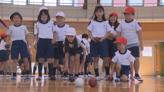 障害者スポーツ人権教室　国分寺北部小学校　高松市