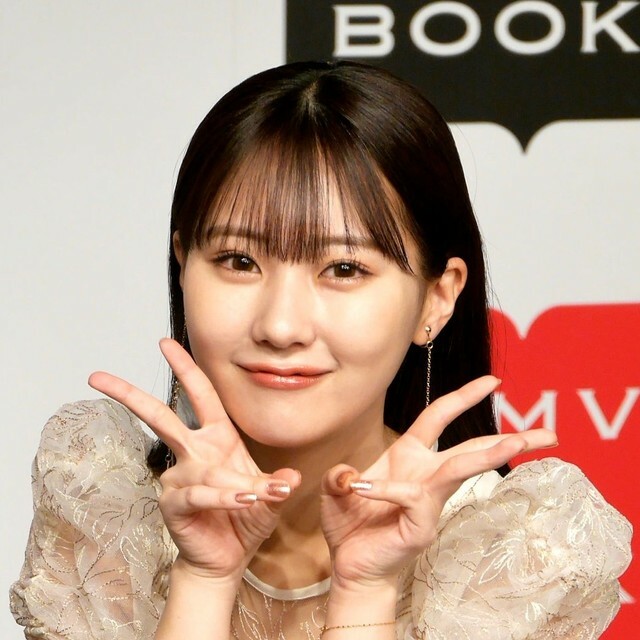 都内で写真集発売イベントを開いた田中美久