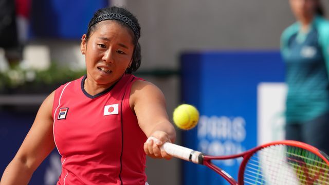 車いすテニス上地結衣選手(写真：アフロスポーツ)