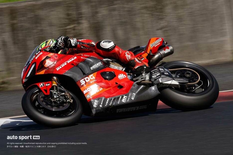 JSB1000：水野涼（DUCATI Team KAGAYAMA）／2024全日本ロード 岡山公開テスト3日目