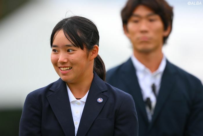 15歳の岩永杏奈がローアマを獲得