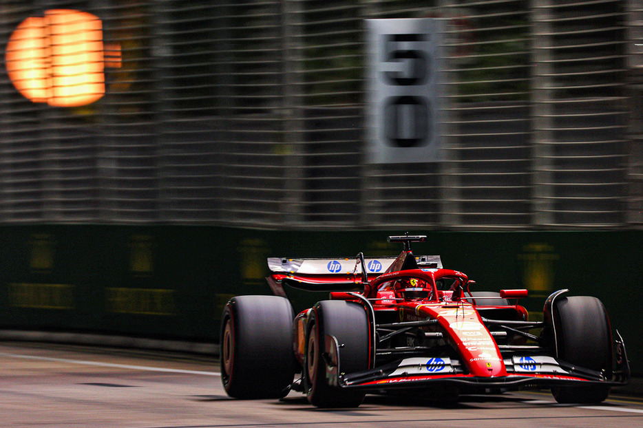 2024年F1第18戦シンガポールGP　シャルル・ルクレール（フェラーリ）