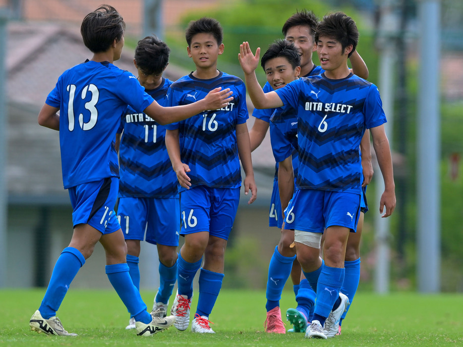 大分県が山形県に2-0で勝利(Koki NAGAHAMA/GEKISAKA)