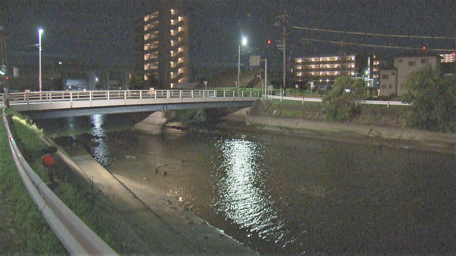 女性が見つかった愛知県東海市の大田川