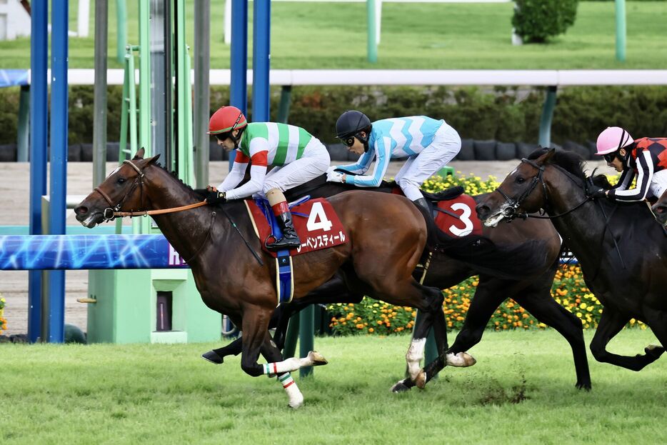 オールカマー・レーベンスティールとC.ルメール騎手