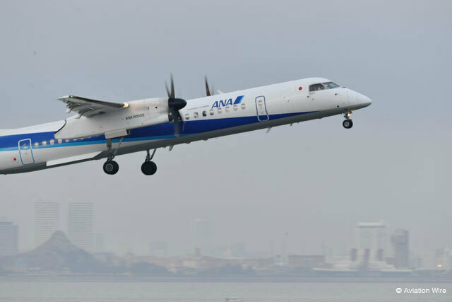 Dash 8（旧Q400）の認定中古機を導入するANA＝PHOTO: Tadayuki YOSHIKAWA/Aviation Wire