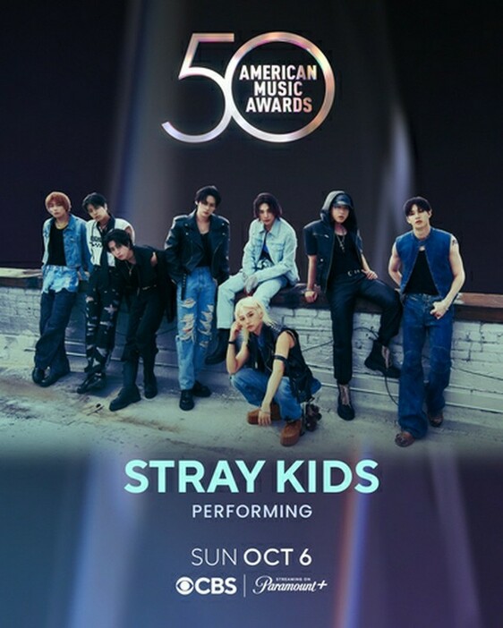 Stray　Kidsが米音楽授賞式で公演を行う（Dick　Clark　Productions提供）＝（聯合ニュース）≪転載・転用禁止≫