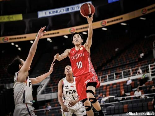 「FIBA女子バスケットボールリーグアジア2024」に挑んだ富士通［写真］＝fiba.basketball