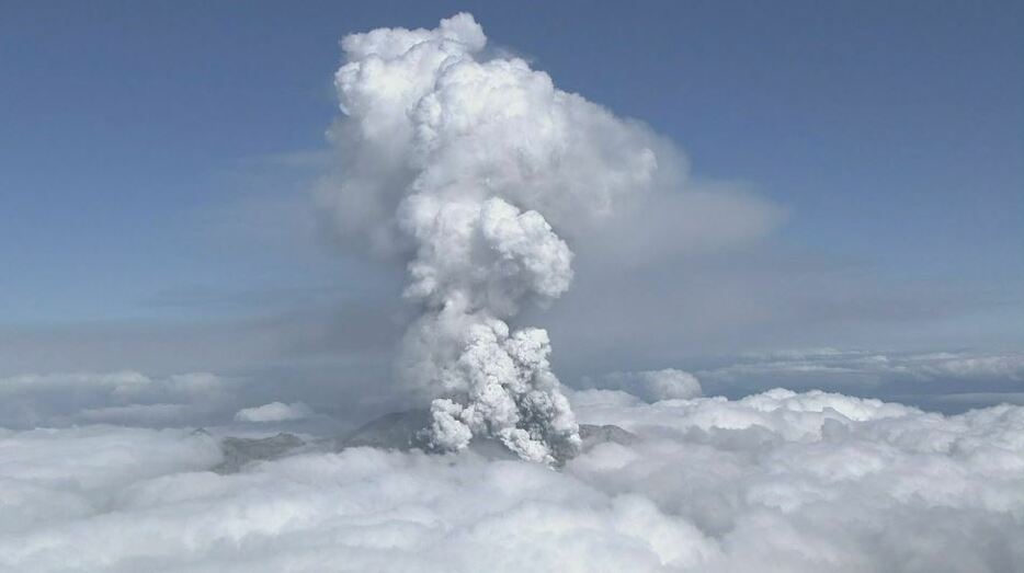 御嶽山噴火　2014年9月27日午前11時52分