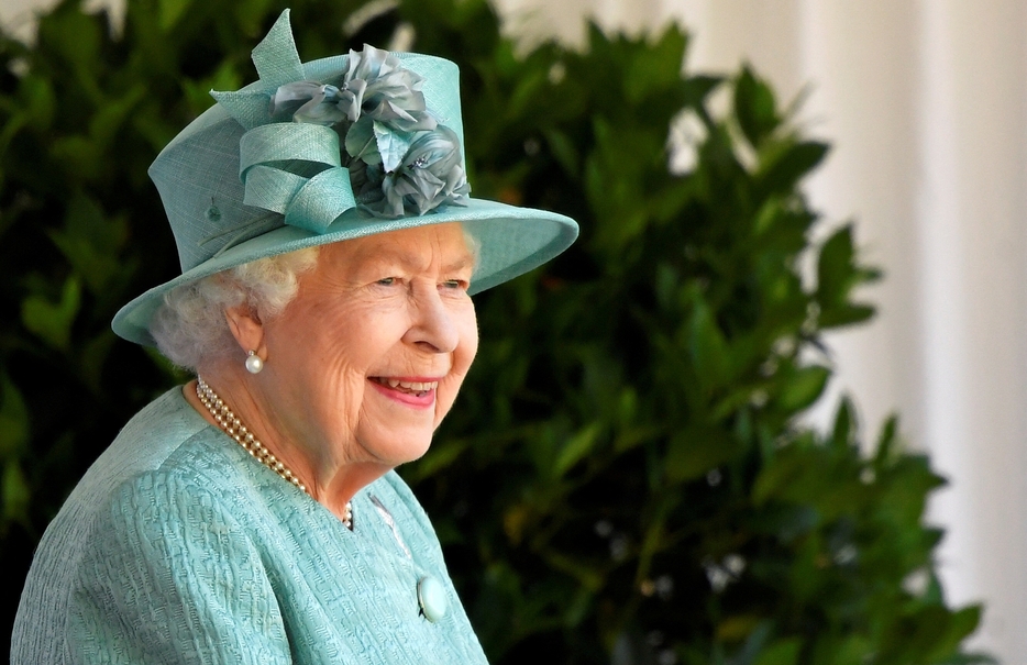 エリザベス女王（2020年）photography: Reuters ／Aflo