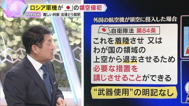 自衛隊法第84条に“武器使用”の明記なし