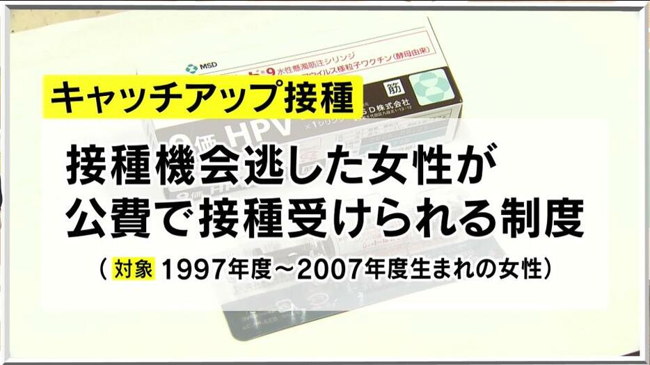 「キャッチアップ接種」