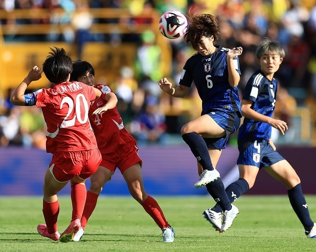 日本は15分に失点。０－１で前半を終える。（C）Getty Images