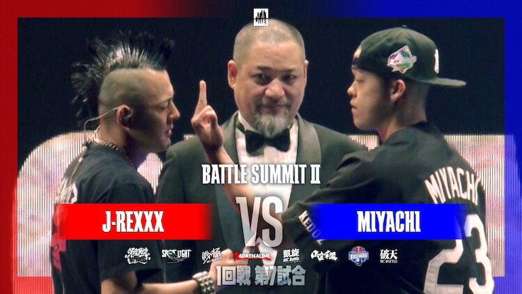 「J-REXXX vs MIYACHI / BATTLE SUMMIT II 2024.08.14」のサムネイル。