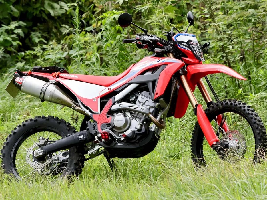 日高2デイズエンデューロで使用するHonda CRF250L