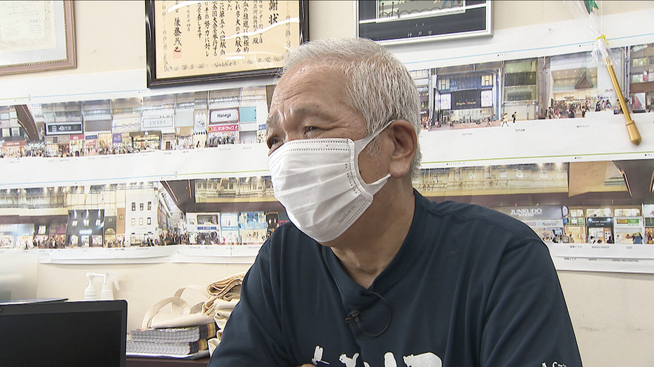 三宮センター街1丁目商店街振興組合 　桂 隆事務局長