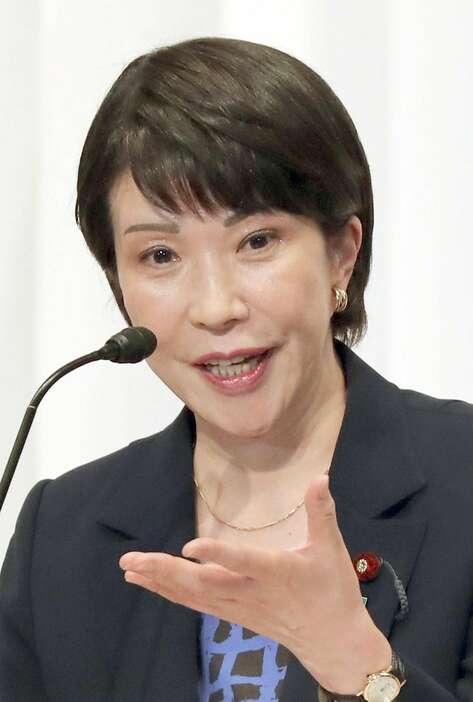 自民党の高市早苗氏