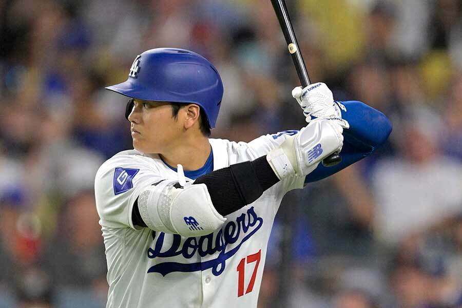 ドジャースの大谷翔平【写真：ロイター】