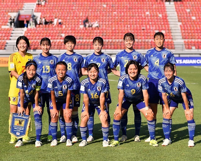 U-17女子W杯のメンバーを発表したリトルなでしこ。（C）AFC