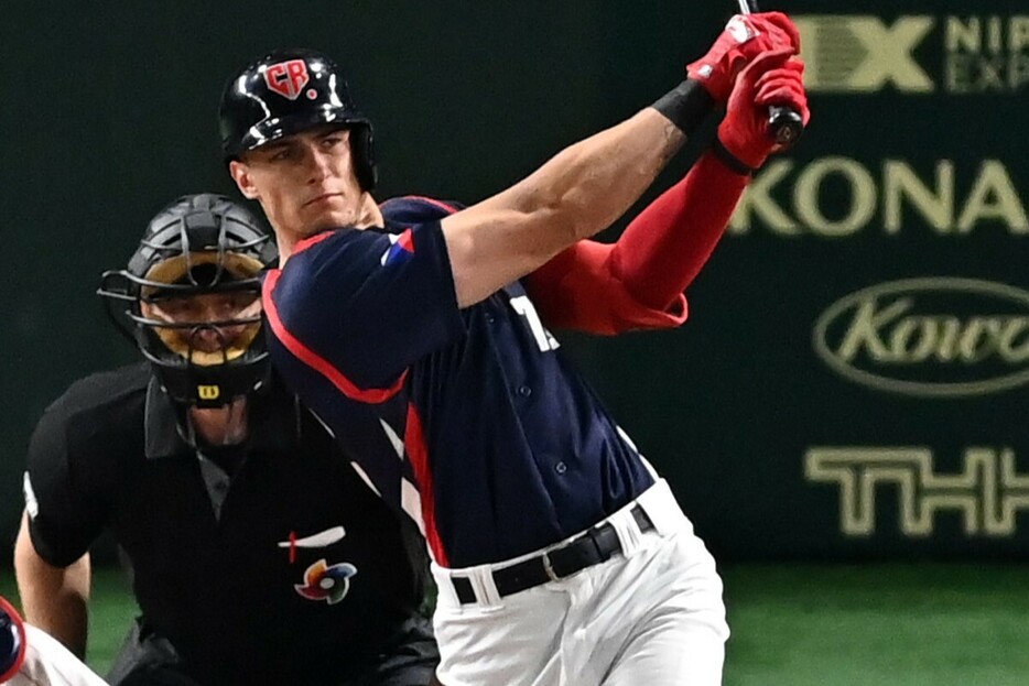 チェコ代表としてWBCでも高いポテンシャルを見せつけていたフルプ。(C)Getty Images