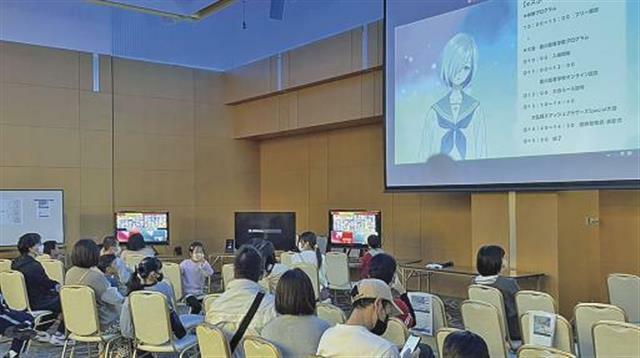 地元豊川市で開催したイベントでは、ＣＳＤが作成したキャラクターがＭＣ（司会）を務めた