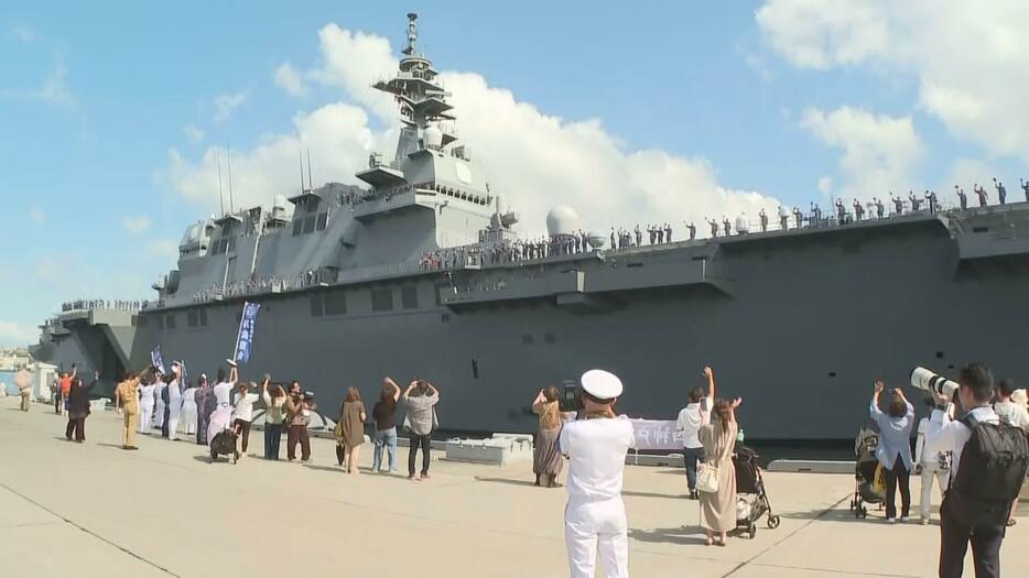 護衛艦「かが」 発着艦試験へ出港　事実上の“空母化”後では初