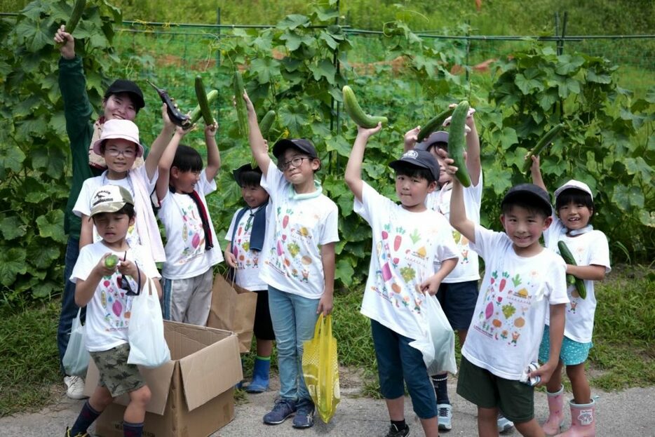 子どもたちが農業について学べる施設が兵庫県加古川市にある