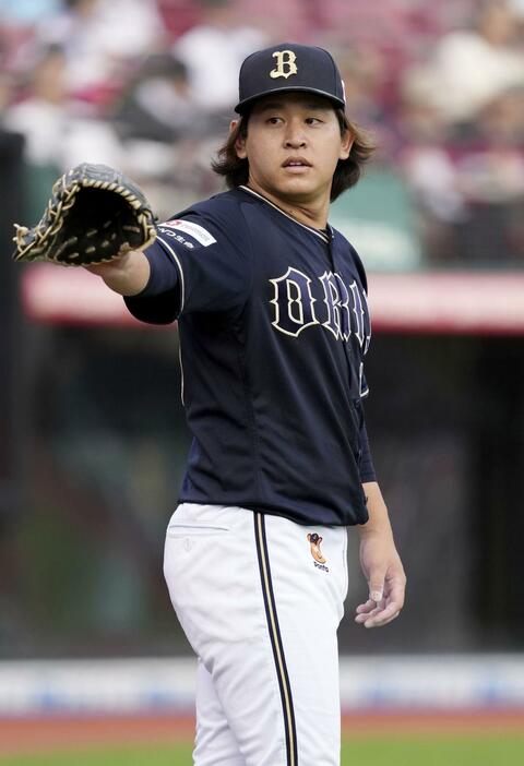 7回無失点で6勝目を挙げたオリックス・宮城＝楽天モバイルパーク