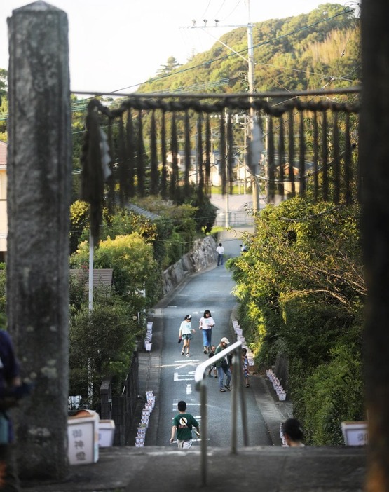 想定外のことが続いたという神在地区