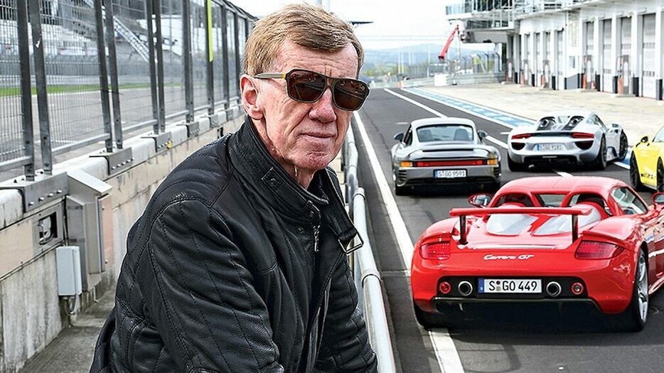 ラリー界のレジェンド、ヴァルター ロール（Walter Röhrl）はポルシェの開発ドライバーでもある。