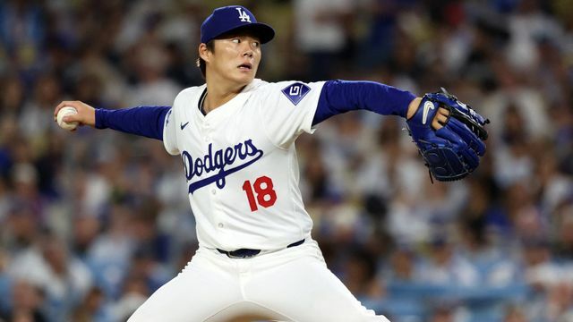 3か月ぶりに復帰を遂げたドジャースの山本由伸投手(写真：USA TODAY Sports/ロイター/アフロ)