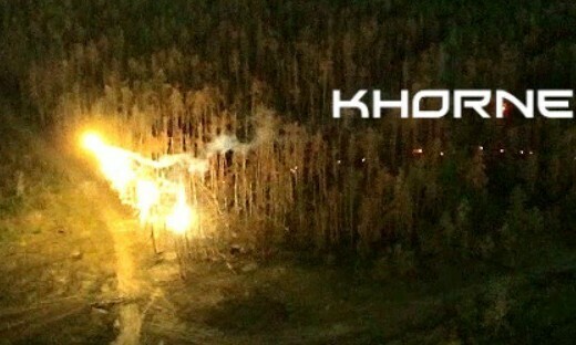 テレグラムのKhorneグループに投稿された動画のキャプチャー