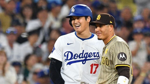 400塁打を達成したドジャースの大谷翔平選手(写真：アフロ)