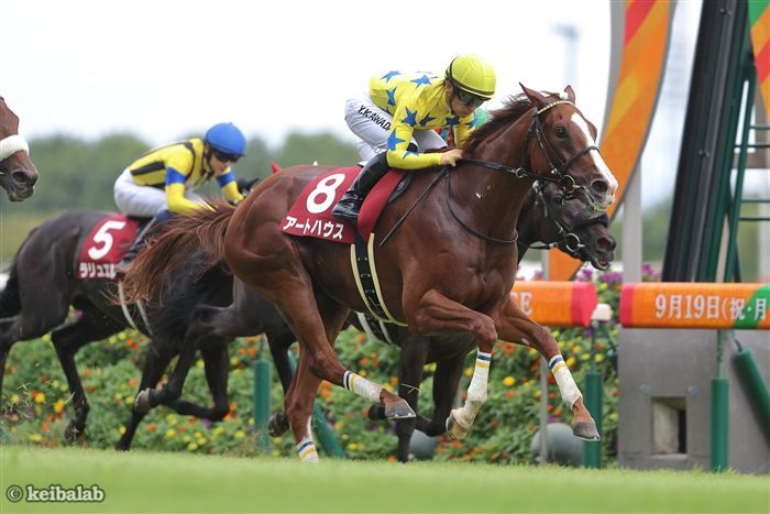 2年前のローズSを勝ったアートハウスと川田将雅騎手