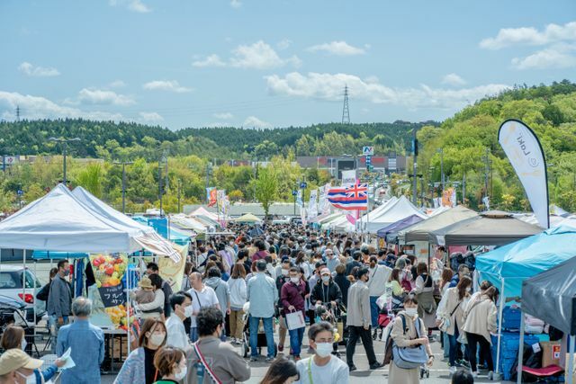 前回の「犬祭り@土岐プレミアム・アウトレット」開催時の様子