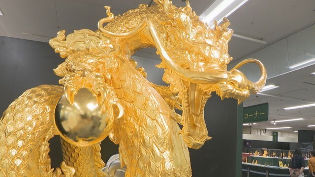 金箔　黄金の龍　3850万円