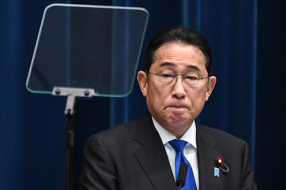 岸田文雄首相（Photo by Philip Fong-Pool/Getty Images）