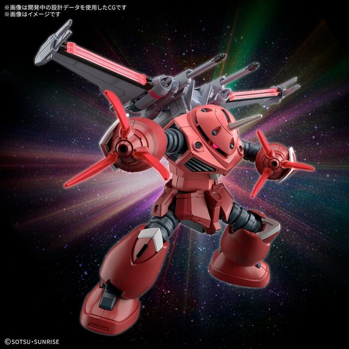 「機動戦士ガンダムSEED FREEDOM」のズゴックのガンプラ「HG 1／144 ズゴック（SEED FREEDOM Ver.）」（c）創通・サンライズ