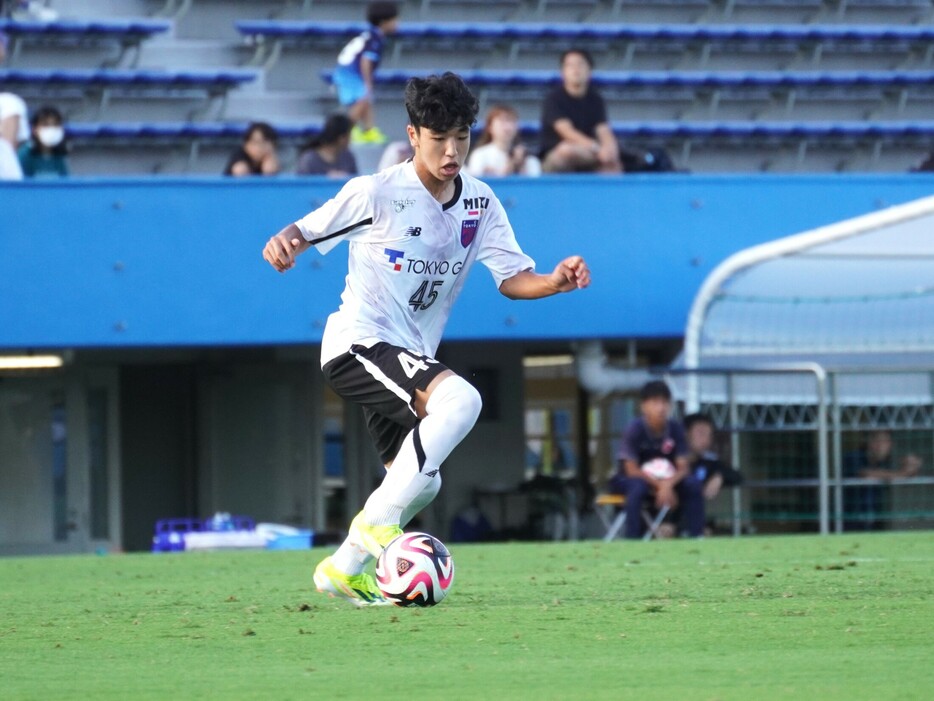 FC東京U-18の新たな才能、MF北原槙(中学3年=FC東京U-15むさし)(Masashi TSUCHIYA)