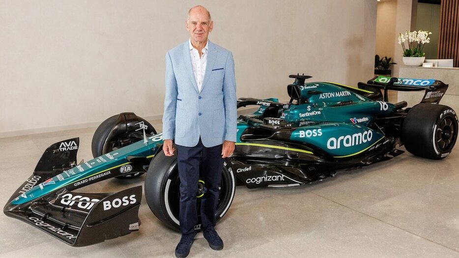 エイドリアン ニューウェイ（Adrian Newey）のアストンマーティン移籍が決定した。