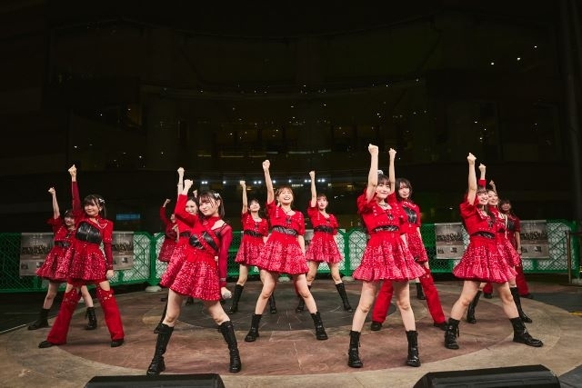 HKT48、18thシングル「僕はやっと君を心配できる」リリース記念イベントを福岡・キャナルシティ博多にて開催