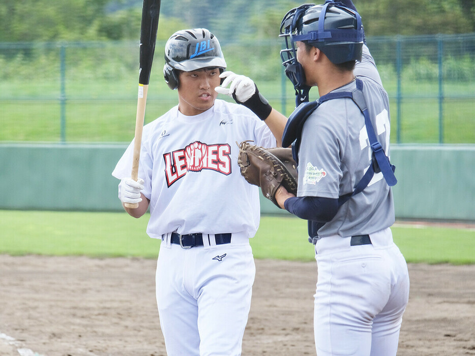 将来は独立リーガーになりたいと語る工藤琉人　photo by Nakajima Daisuke